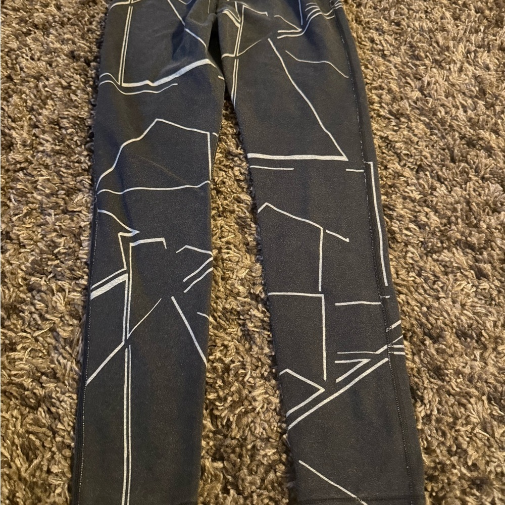 Under Armour Gray and Black Leggings - Picture 2 of 3